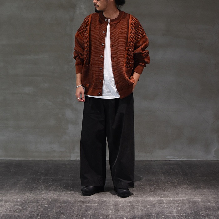 ysk-24aw-kn01) YASHIKI(ヤシキ) / Tasogare Cardigan (タソガレ