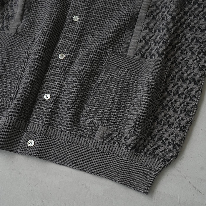 ysk-24aw-kn01) YASHIKI(ヤシキ) / Tasogare Cardigan (タソガレ