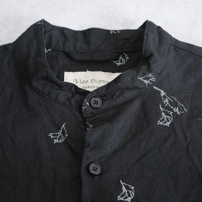 Vlas Blomme ヴラスブラム 2wayアリメントリーシャツ 40%OFF】(13104015) / Vlas Blomme (ヴラスブラム) / L/C Snow Feather