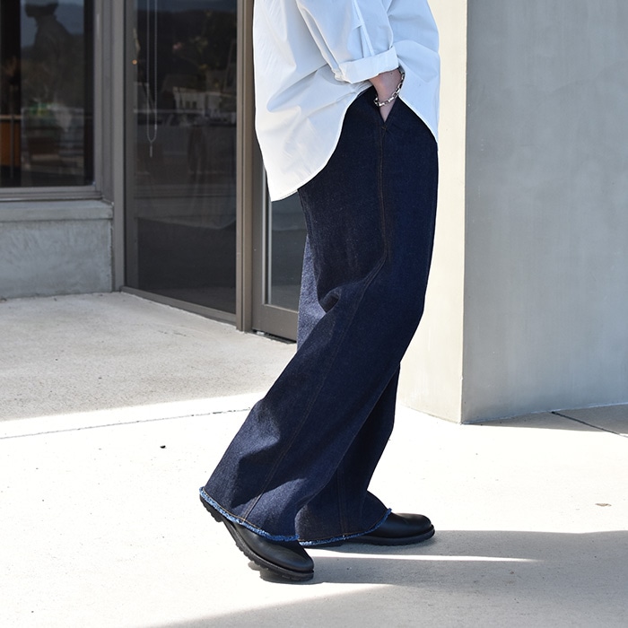 30%OFF】(syt-26ss-p01) SAYATOMO(サヤトモ) / 2-Tack Cutoff Wide