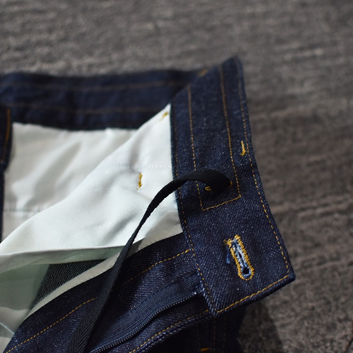 ◎◎(syt-26ss-p01) SAYATOMO(サヤトモ) / 2-Tack Cutoff Wide Denim