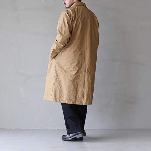 20%OFF】(R23202) / RINEN(リネン) / 30/1高密度ウェザー ステンカラー