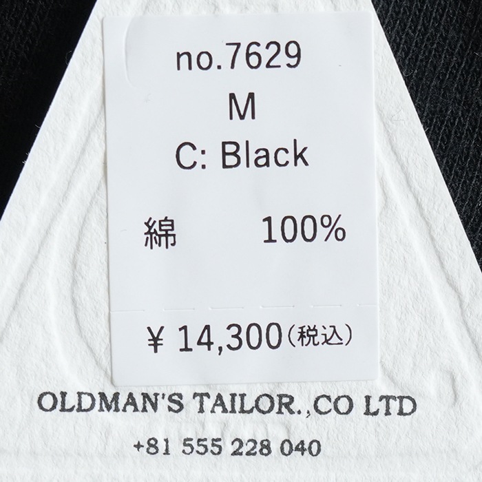 7629）/ R&D.M.Co-/OLDMANS TAILOR(アールアンドディーエムコー