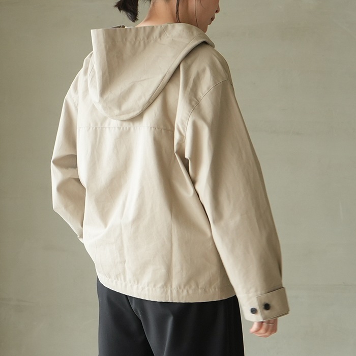 TYPHOONノコオーノ　Y2K 小豆ミルク色　軽め変わり生地　レナウン　未使用 th25s-14-ladies） / THE HINOKI (ザ ヒノキ) /ORGANIC COTTON
