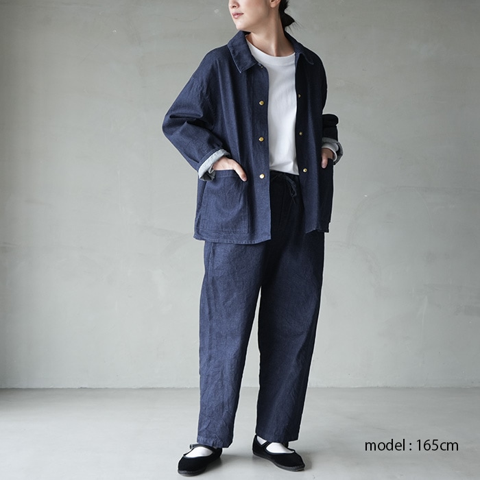 新品　Atelier d'antan アトリエダンタン　デニムジャケット　タグ付 a232252tj786) Atelier d'antan (アトリエダンタン) / Henon