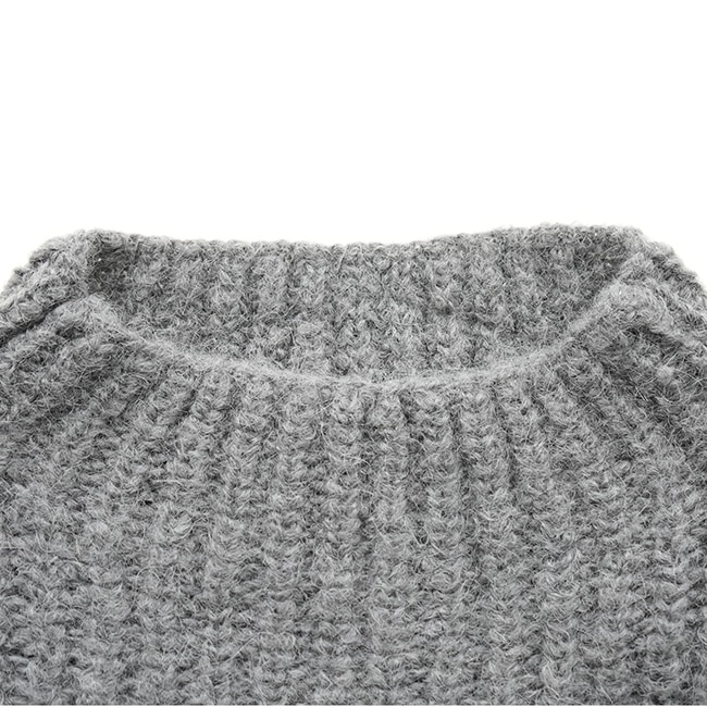 e223k174) / evam eva (エヴァムエヴァ) / alpaca wool aze vest