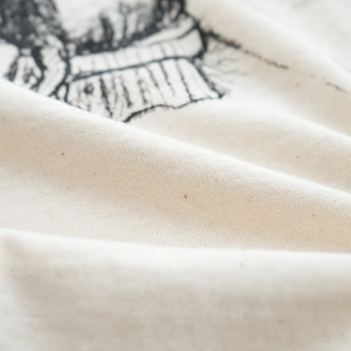 オールドマンズテーラーR＆D.M.Co- スケッチTシャツ　L 美品☆オールドマンズテーラー R＆D.M.Co- スケッチTシャツ L