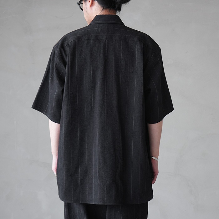 ys-26ss-56) YOKOSAKAMOTO(ヨーコサカモト) /REGULAR COLLAR S/S SHIRT
