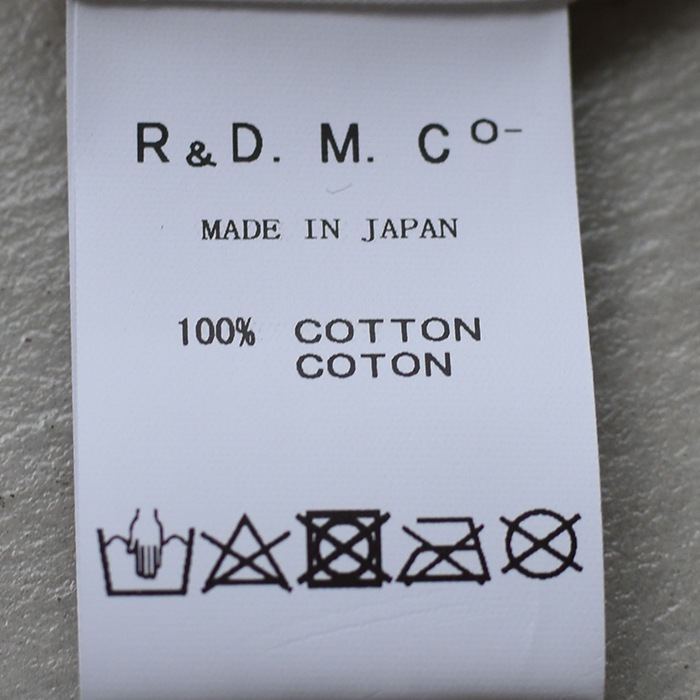 6151) R&D.M.Co-/OLDMANS TAILOR(アールアンドディーエムコー/オールド