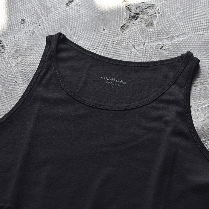 km-tankw）/ KANEMASA(カネマサ) / 18G Wool Pack Tank(18Gウール