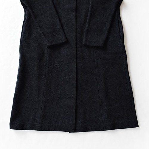 e203k054) / evam eva(エヴァムエヴァ) / press wool long coat