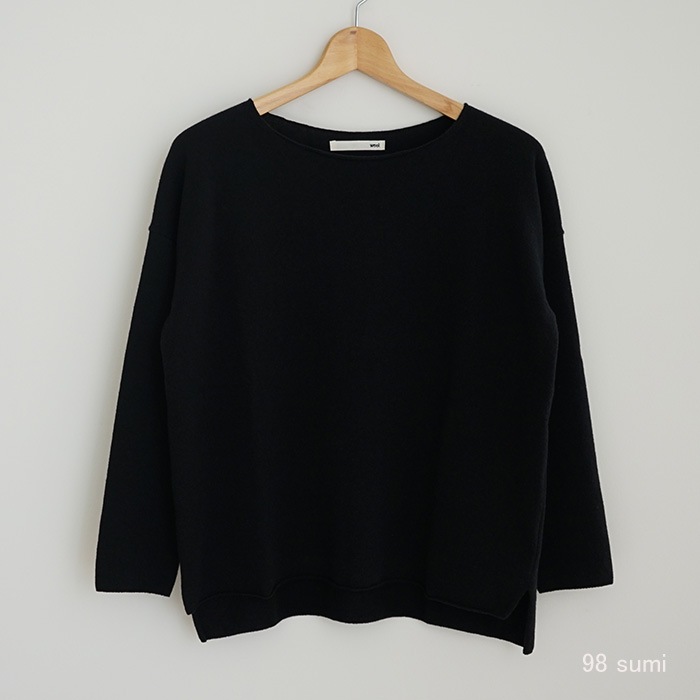 トップス evam eva E243K077 wool pullover evam eva[エヴァムエヴァ]wool pullover E243K077 << MIDLAND