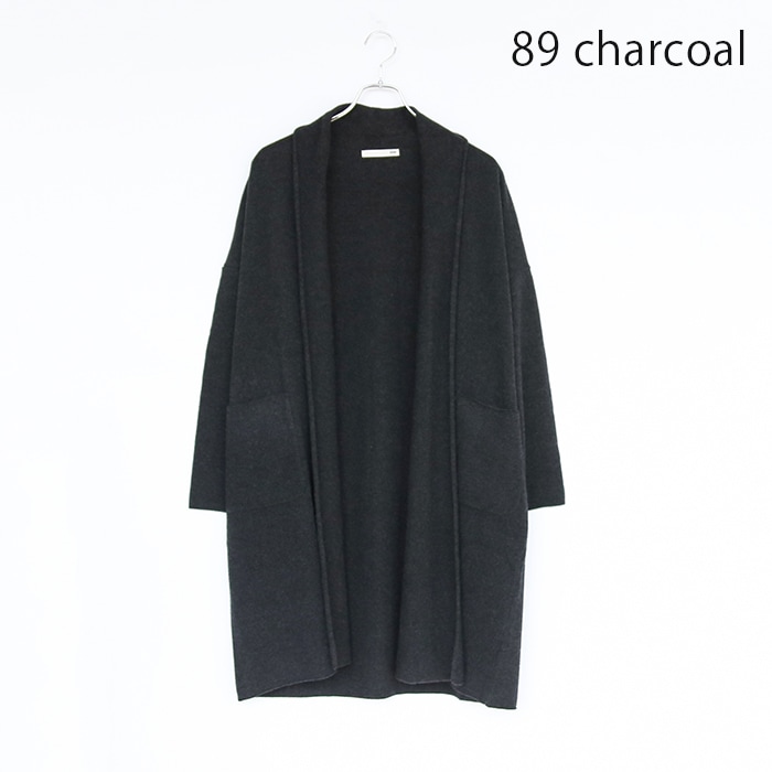 □（e233k168） / evam eva(エヴァムエヴァ) /press wool robe(プレス