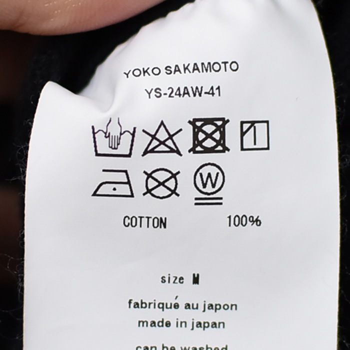 30%OFF】(ys-24aw-44) YOKOSAKAMOTO(ヨーコサカモト) /WORK WIDE