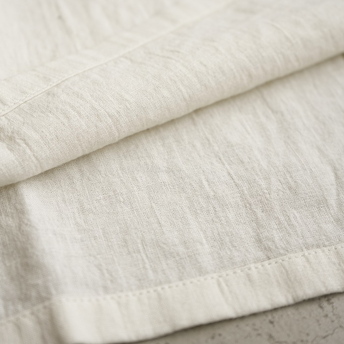 エバムエバ　evam eva ノースリーブ　サンド　リネン ◎□(e251t097) / evam eva (エヴァムエヴァ) Water linen
