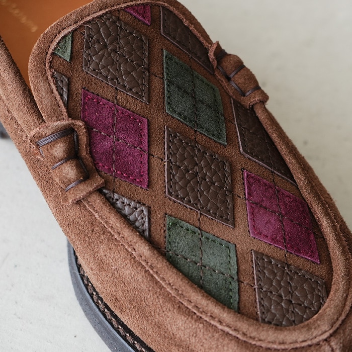 ☆(xu-s-agl) / Hender Scheme(エンダースキーマ) / argyle loafer