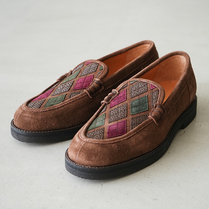 ☆(xu-s-agl) / Hender Scheme(エンダースキーマ) / argyle loafer
