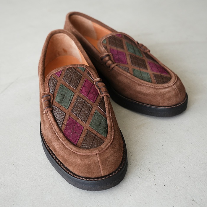 xu-s-agl) / Hender Scheme(エンダースキーマ) / argyle loafer