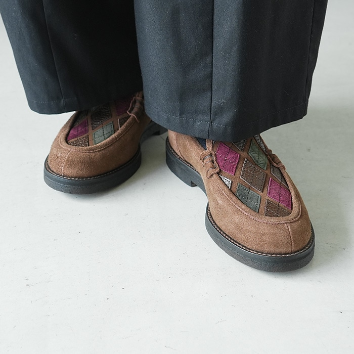 ☆(xu-s-agl) / Hender Scheme(エンダースキーマ) / argyle loafer