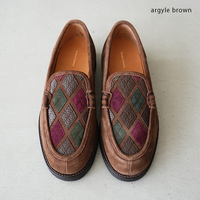 xu-s-agl) / Hender Scheme(エンダースキーマ) / argyle loafer