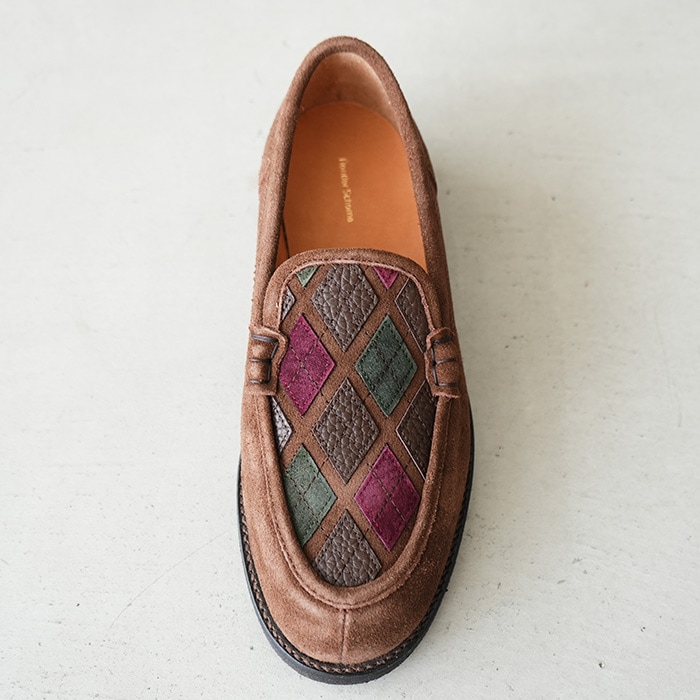 xu-s-agl) / Hender Scheme(エンダースキーマ) / argyle loafer
