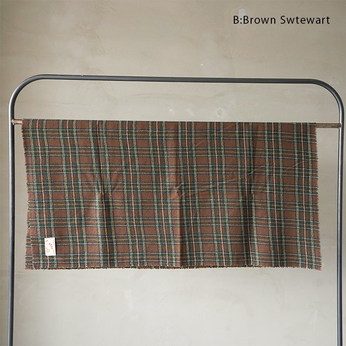 オールドマンズテーラー　ウール タータンチェック ブランケット 6540) / R&D.M.Co-/OLDMANS TAILOR(アールアンドディーエムコー