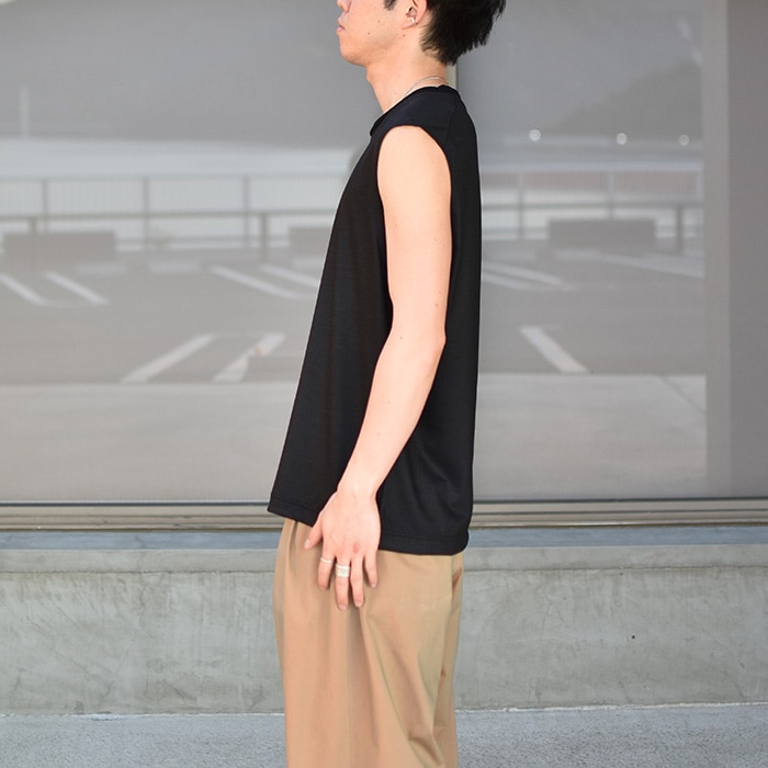 トップス BOWWOW HARD AGEING SLEEVELESS TEE mj26s-001a）/ KANEMASA(カネマサ) / 36G Wool Sleeveless Tee(36G