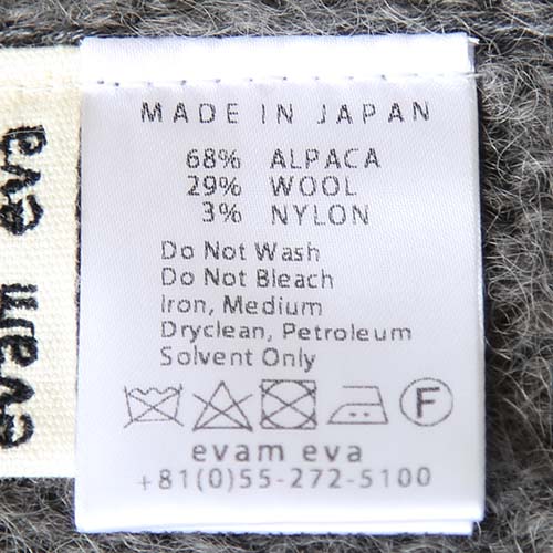 e213g157) / evam eva(エヴァムエヴァ) /alpaca wppl snood(アルパカ