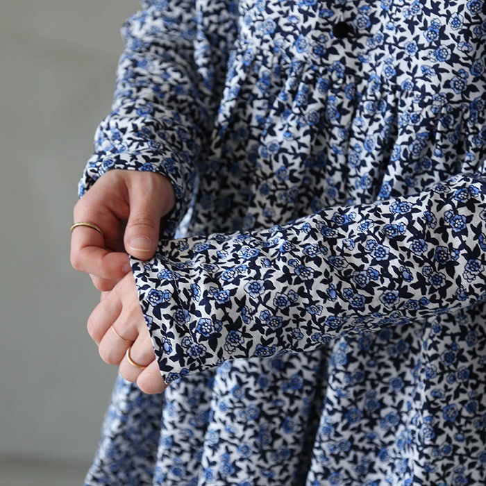 R&D.M.Co-/OLDMANS TAILOR ウエストギャザーブラウス 5414) / R&D.M.Co-/OLDMANS TAILOR(アールアンドディーエムコー