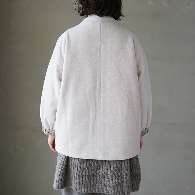 evam eva(エヴァム エヴァ) ウールパディング ショートコート