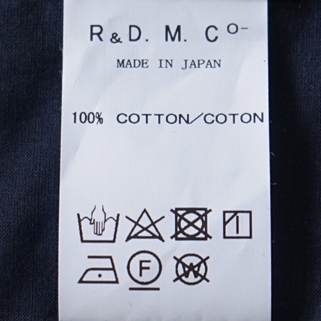 6827）/ R&D.M.Co-/OLDMANS TAILOR(アールアンドディーエムコー