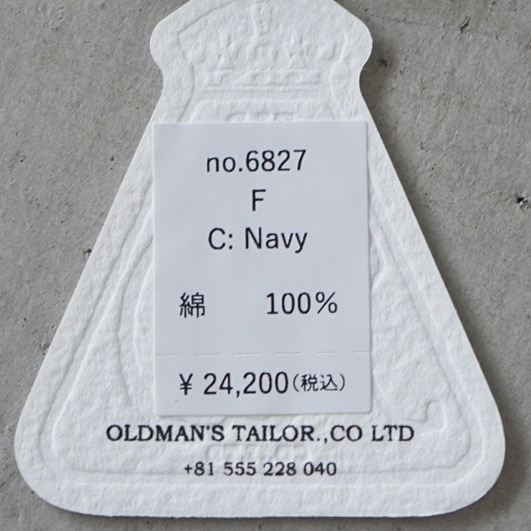6827）/ R&D.M.Co-/OLDMANS TAILOR(アールアンドディーエムコー