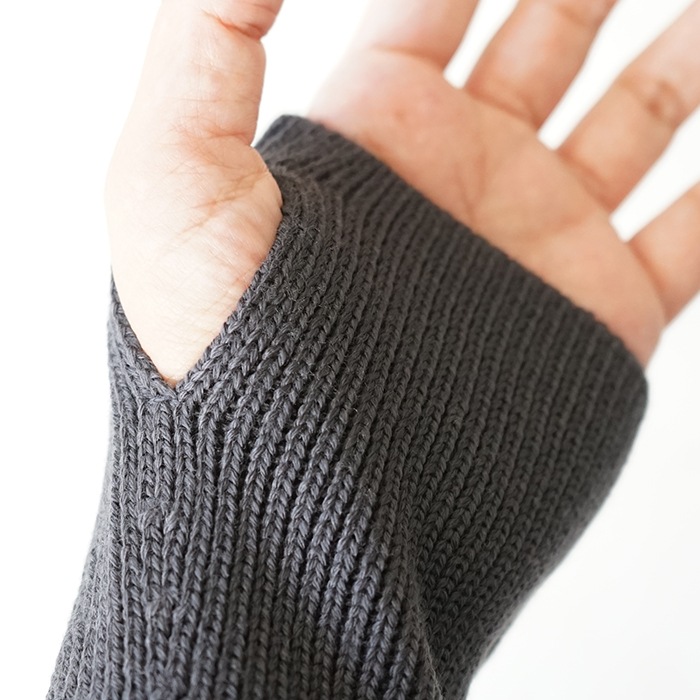 BATONER バトナー ニットグローブ チャコールグレー bn-21fl-007) / BATONER (バトナ―) / SIGNATURE WOOL GLOVES