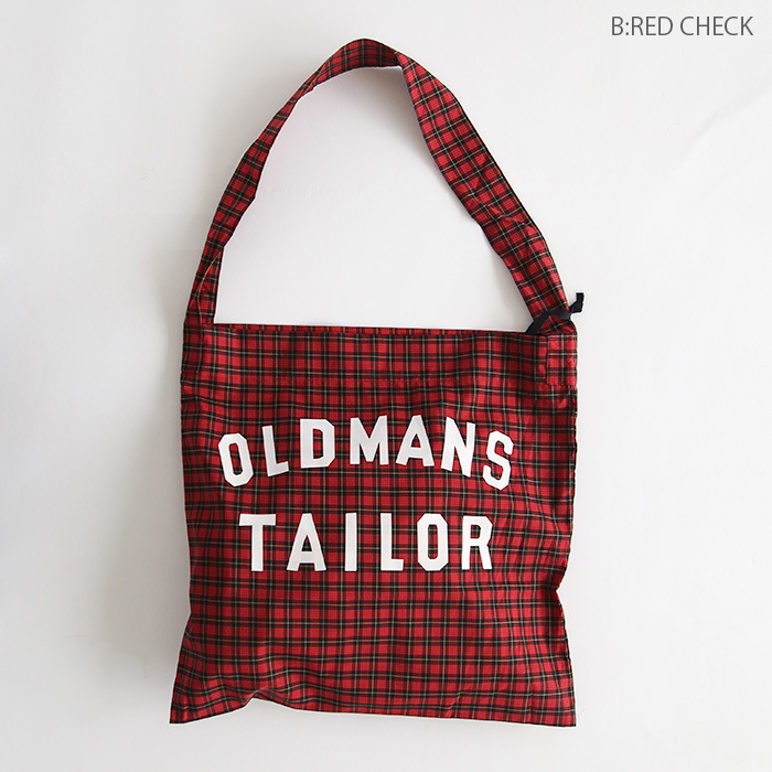 オールドマンズテーラー トップスS R&D.M.Co- / OLDMAN'S TAILOR ROBINSON'S CHECK GATHER SLEEVE