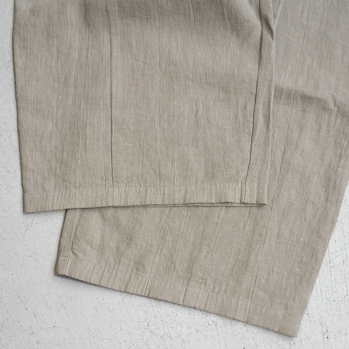 ◎□(e251t100) / evam eva (エヴァムエヴァ) water linen