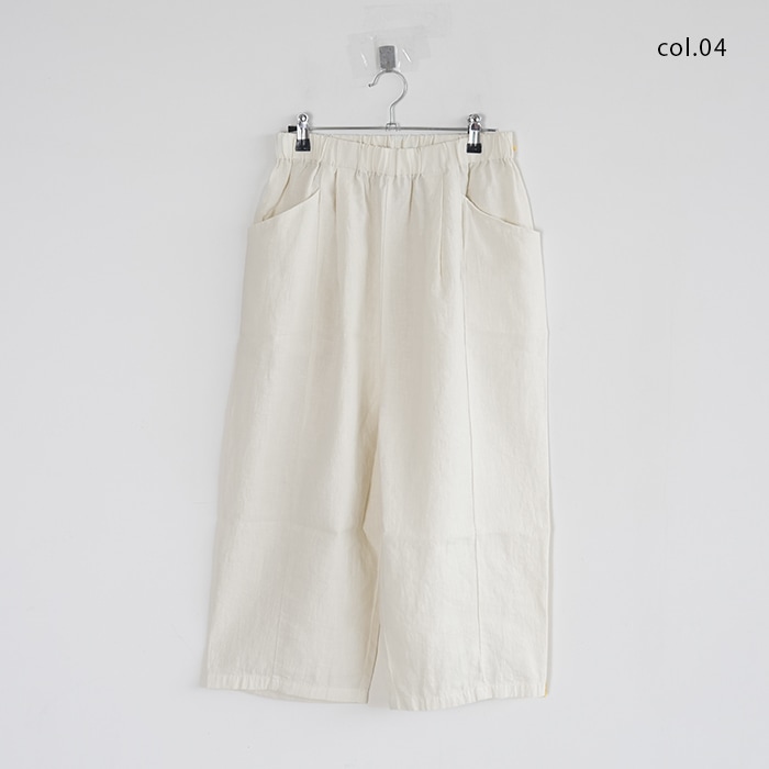 ◎□(e251t100) / evam eva (エヴァムエヴァ) water linen