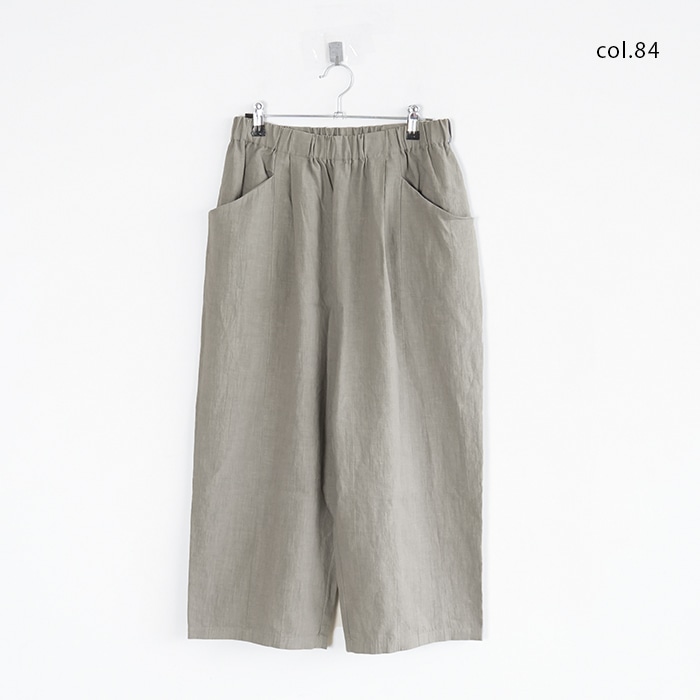 2025年今季　evam evaコットンクロップドパンツ　エクリュ 2025年今季 evam evaコットンクロップドパンツ エクリュ 2025年