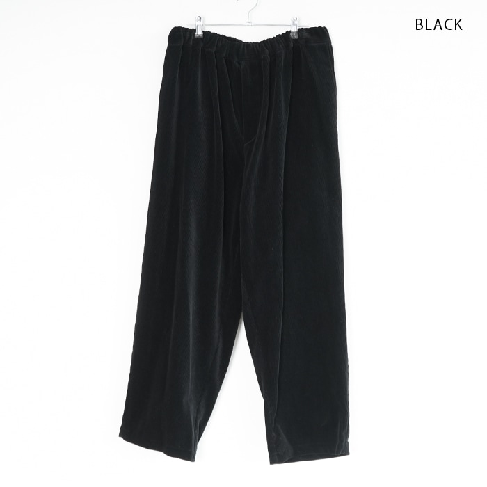 20%OFF】(ys-25aw-37) YOKOSAKAMOTO(ヨーコサカモト) /WIDE EASY PANTS