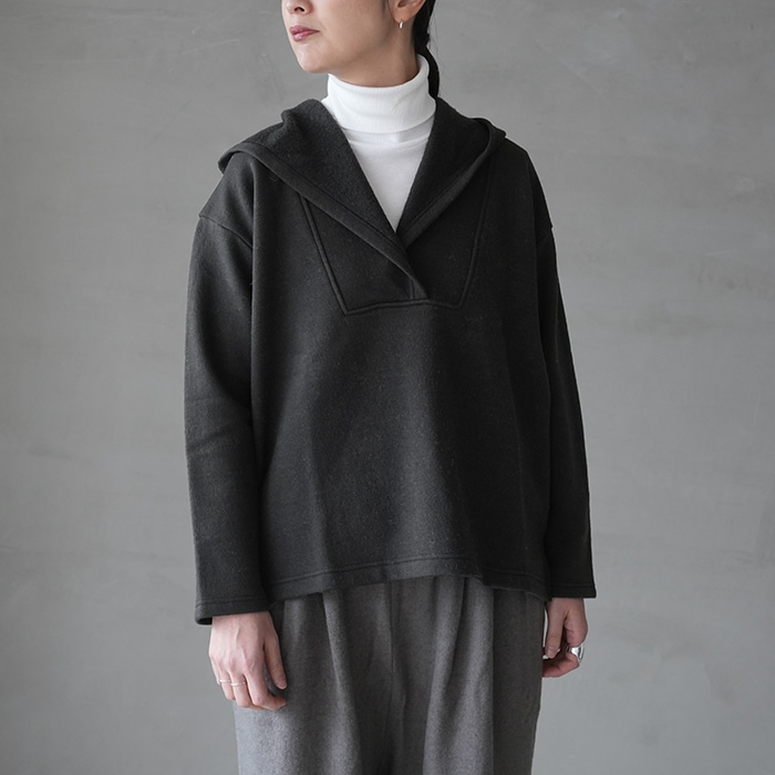□(e253c189) / evam eva (エヴァムエヴァ) / wool parka(ウール
