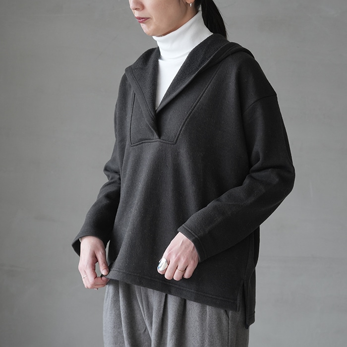 ○(e253c189) / evam eva (エヴァムエヴァ) / wool parka(ウール