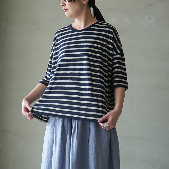 12103036) / Vlas Blomme (ヴラスブラム) / Smoky Color Linen