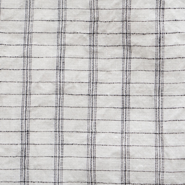 【Vlas Blomme】ツイストリネン　チェック　ブラウジングブラウス 30%OFF】(13103023) Vlas Blomme (ヴラスブラム) / Vintage Check