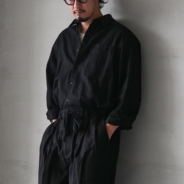 ys-25aw-55) YOKOSAKAMOTO(ヨーコサカモト) /JUMP SUIT(ジャンプ