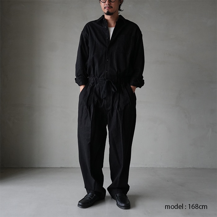 ys-25aw-55) YOKOSAKAMOTO(ヨーコサカモト) /JUMP SUIT(ジャンプ