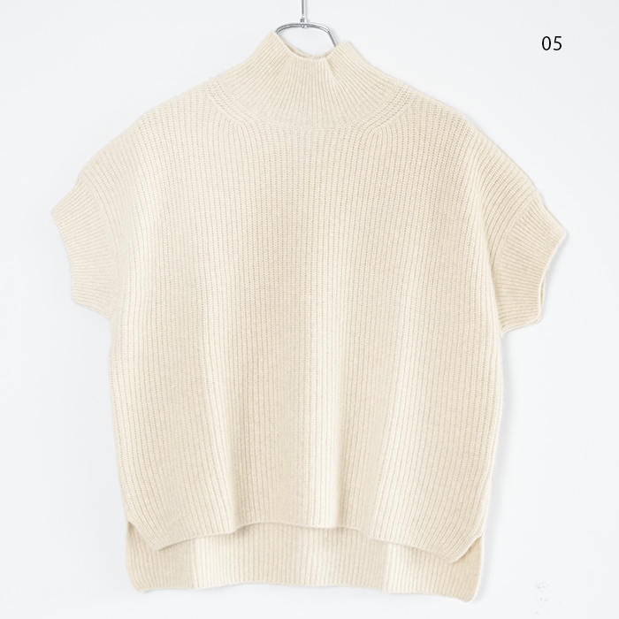 e253k199) / evam eva (エヴァムエヴァ) / wool fox aze vest(ウール