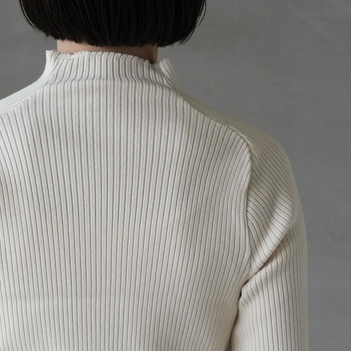 50%OFF】(th24w-49） / THE HINOKI (ザ ヒノキ) /COTTON WOOL RIB
