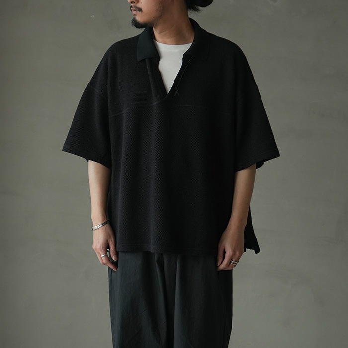 anc-ct100) / ANCELLM (アンセルム) /S/C FOOTBALL SHIRT