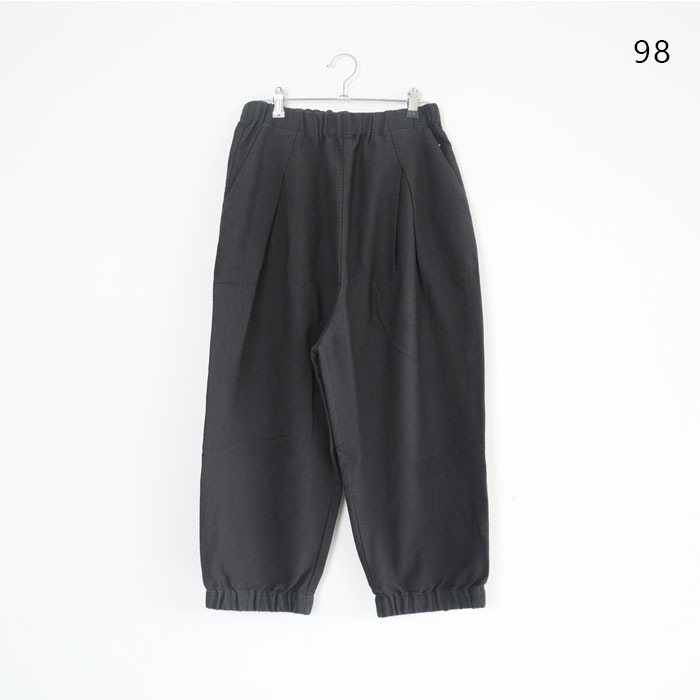 ○(e253t168) / evam eva (エヴァムエヴァ) / brushed cotton cropped