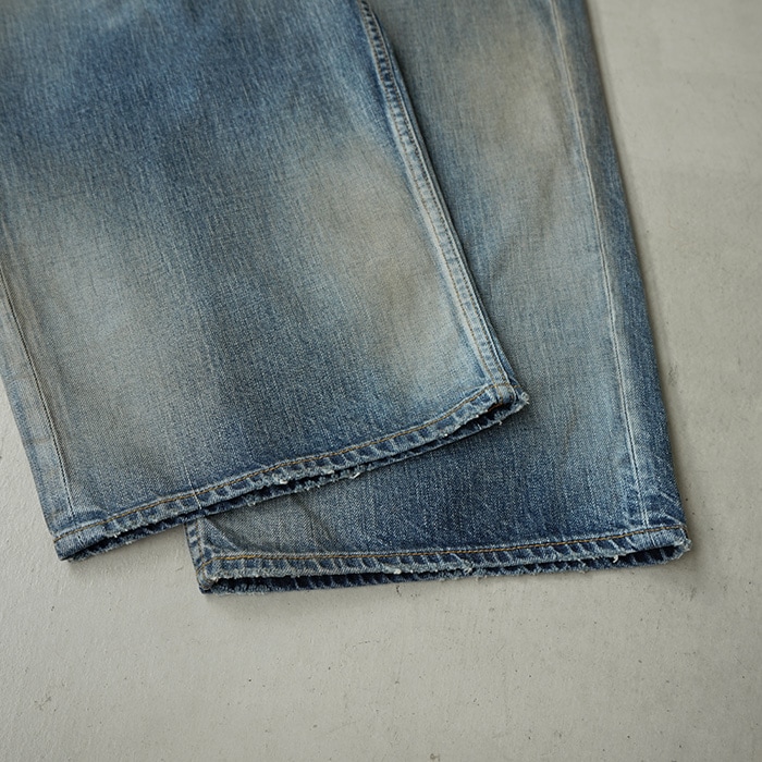 anc-pt59) / ANCELLM (アンセルム) / AGING WIDE DENIM 5P PANTS