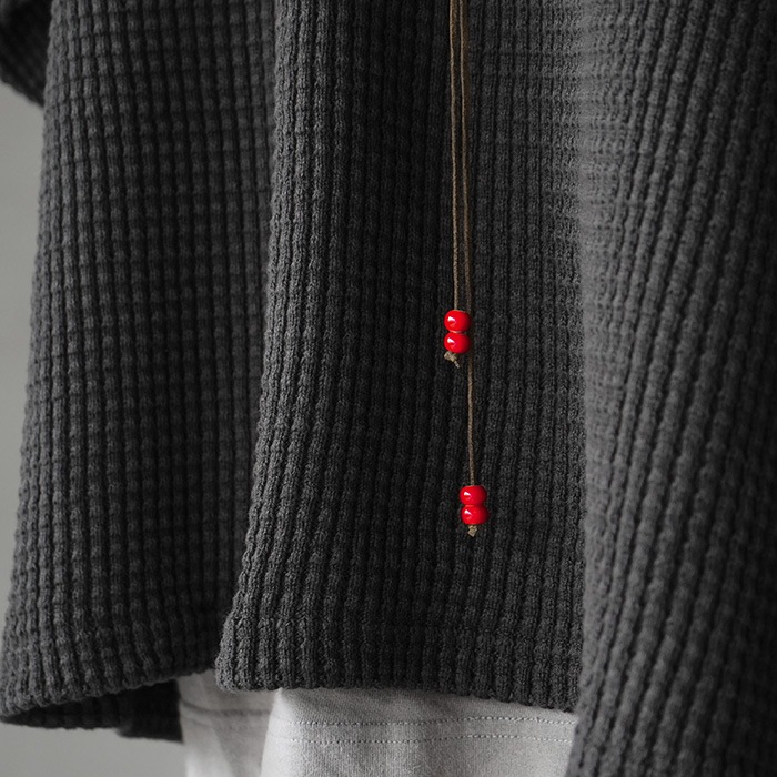 ○(anc-ct124) / ANCELLM (アンセルム) / HEAVY WAFFLE OVER LS